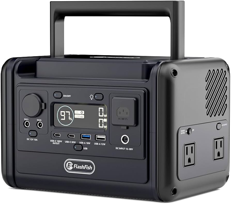 Amazon.com: Flashfish T300pro 300W Portable Power Station 230Wh