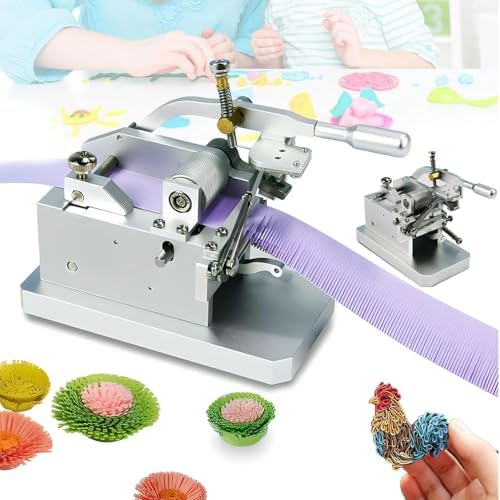 Paper Quilling Fringer Tool, Manual Paper Strip Cutting Machine with ...