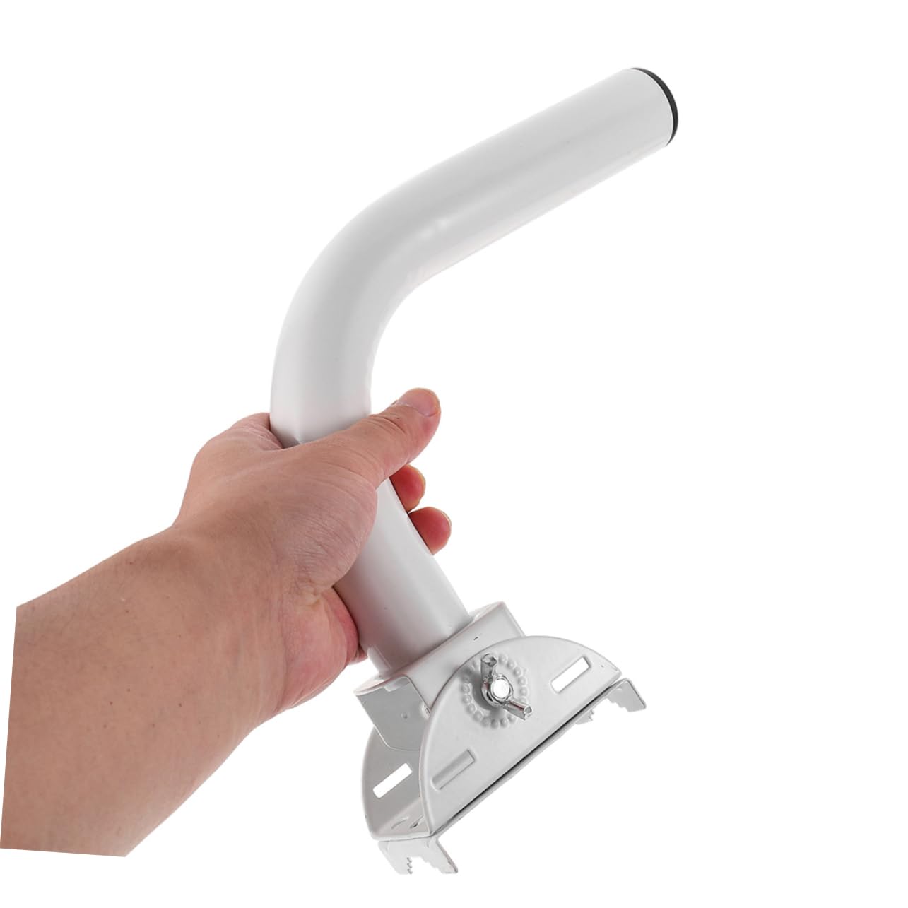 2 Pièces support de pont sans fil support de tuyau pour antennes d'antenne cb mural pour de montage pour perche pour mât d'