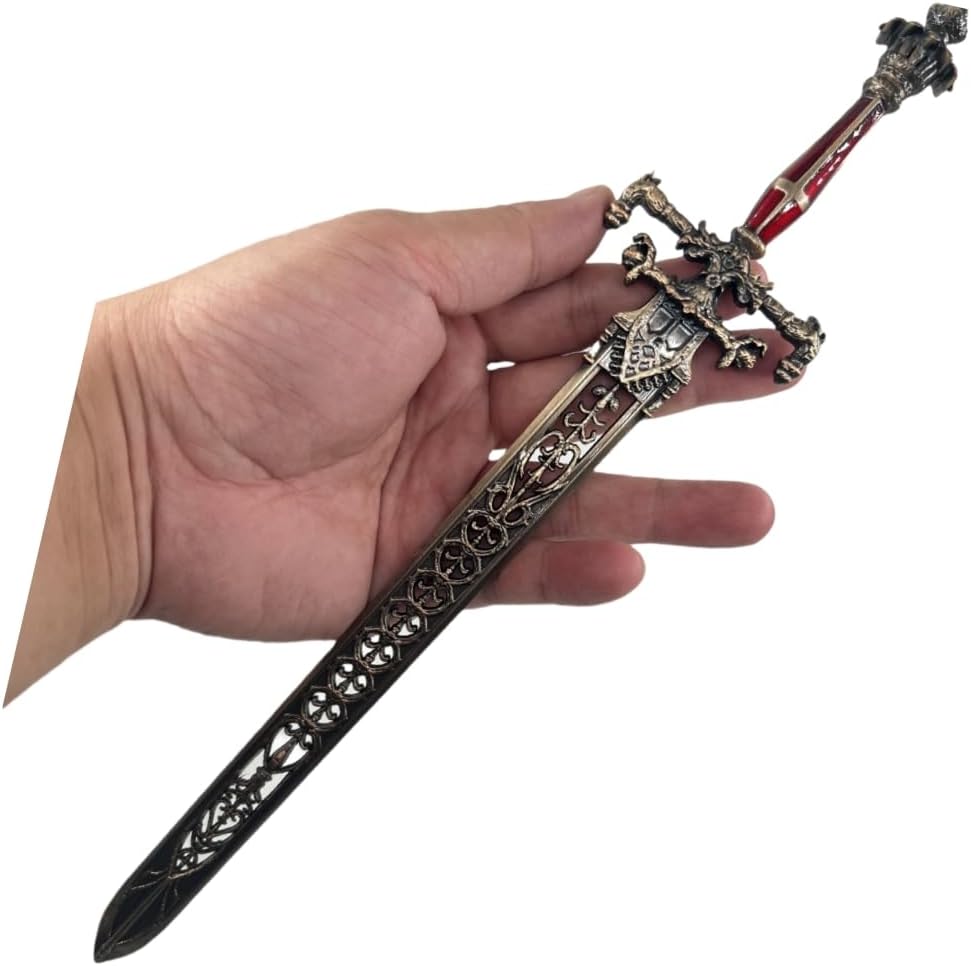 Superbuybox Game Elden Ring DLC Nightreign 12''30cm The Sword of Night and Flame Giftbox Martial Arts Game Collection Gift Desk Decor w/Display Stand - Image 5