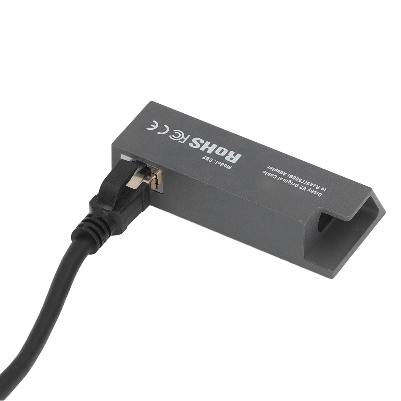 Bewinner Injecteur PoE 150 W GigE, Adaptateur de Câble de Disque vers RJ45, Kit de Convertisseur Boost 12 V à 48 V DC pour Kit Internet Dish V2, Adaptateur Ethernet Satellite vers Routeur,