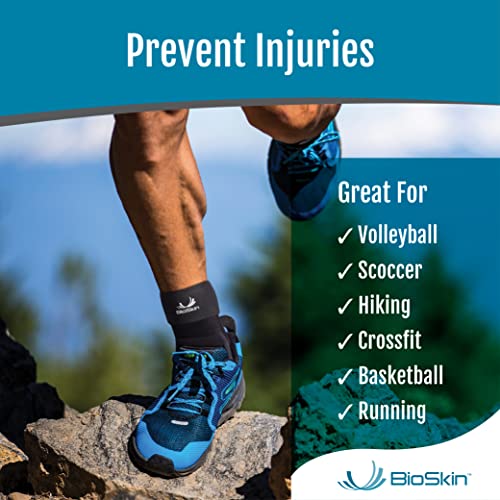 Bioskin Trilok Ankle Brace For Women & Men - Provides Plantar Fasciitis Relief, Foot Arch Support, Sprained Ankle Support, Peroneal Tendonitis Relief, & Pttd Support #TOP4