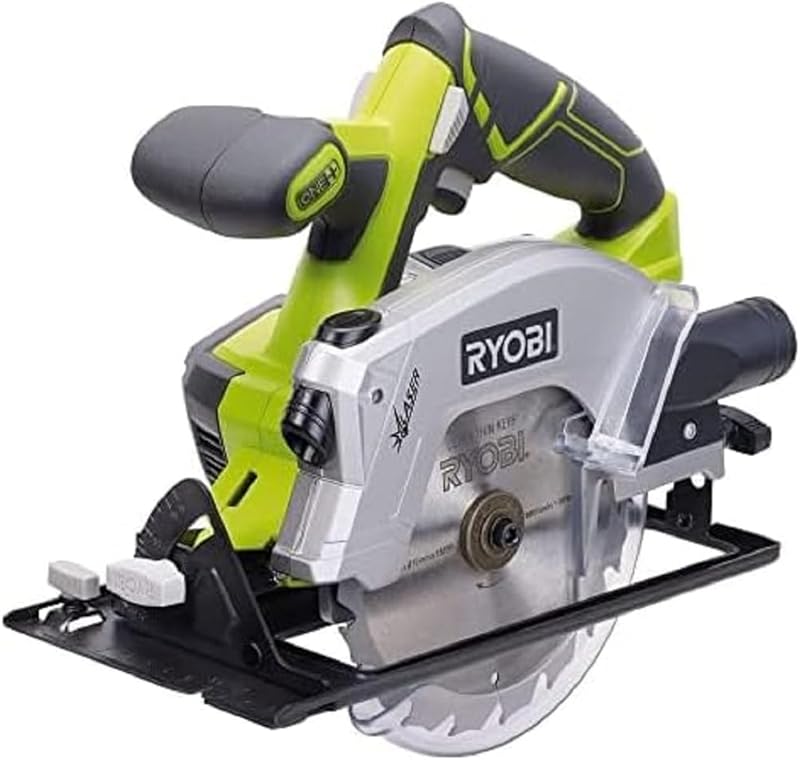 Ryobi - Scie circulaire 18V - diam. 150 mm x 10 mm - 4 700 tr/min - Livrée avec 1 lames 18 dents, 1 