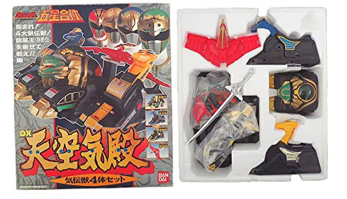 Amazon.co.jp: 五星戦隊ダイレンジャー 五星合体 DX天空気殿 気伝獣4体