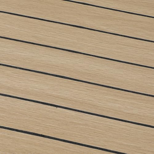 3D träutseende, väggpaneler, självhäftande 3D-träpanel, räfflade paneler, 10 stycken 40 x 40 cm PVC väggbeklädnad, vattentäta och värmebeständiga paneler, klistermärken för vägg, tak, köksvägg (trä)