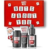 HAPPY NUTS - Nuts About You Anti Chafing Deodorant Essentials Bundle Kit - Gift Set for Men to Stay Fresh All Year Long