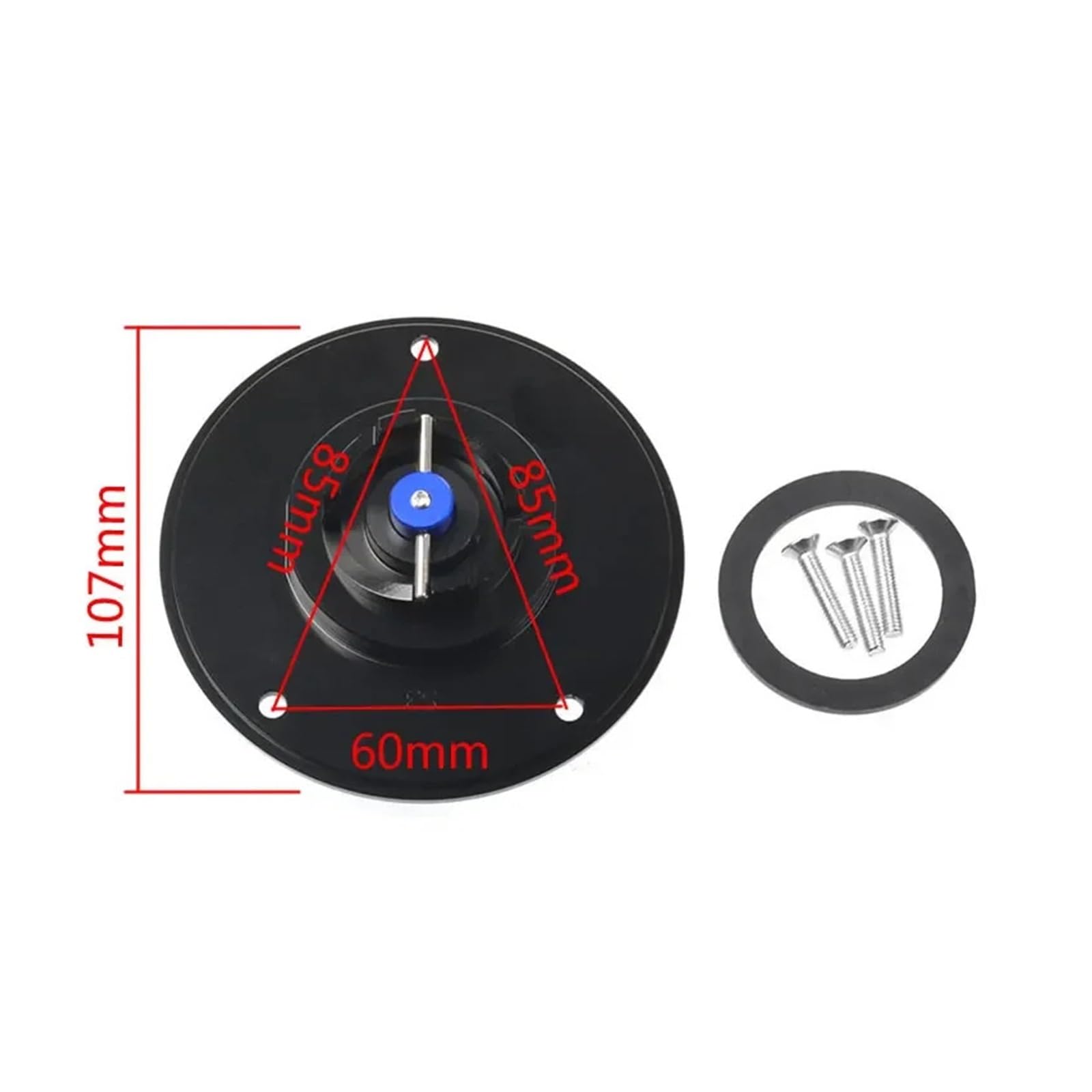 Keyless Twist Off Gas Cap For Suzuki GSXR600 / GSXR750 – 2004-2021, Aluminum, HTTMT