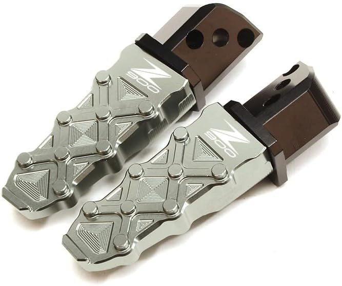 Miniatura 4 de W adecuado para Kawasaki Z900 Z900RS 17-22 pedales de asiento trasero reposapiés del pasajero Y (color  Z900 E)