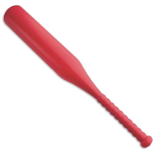 S&S Worldwide Big Bopper Fat Bat. 27"Long Hollow Plastic Bat with Huge, Can't Miss, 4" Extended Barrel. Use with Foam Ball, Plastic Ball or Wiffle® Ball. Great for PE, Backyard or anywhere Outside.