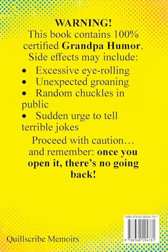 Grandpa Joke Book: Funny Gift for Men and the Perfect Birthday or Christmas Present Full of Humor, Comedy and Family Fun image 4