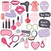 Spa Photo Booth Props - 30-Pack Pre-Assembled Spa Party Supplies, Theme Birthday Party Supplies Girls, Baby Shower Party Favors, Decoration Accessories on Bamboo Sticks, Assorted Designs