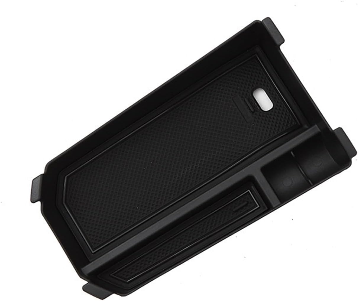 Car Glove Box Organizer Fit for 2025 BMW 5 Series Armrest Box Storage Box Central Control Car Storage Durable(Rearrowstyle[Orange])