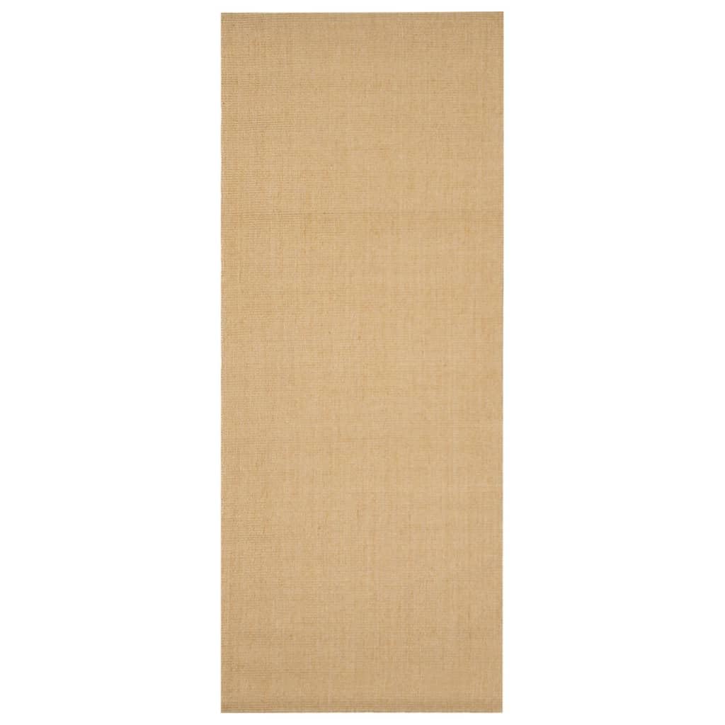 vidaXL Rug, Area Rug for Home Indoor Bedroom Living Room, Floor Carpet with Anti-slip Latex Backing, Floor Mat Protective Rug, Natural Sisal — image 1