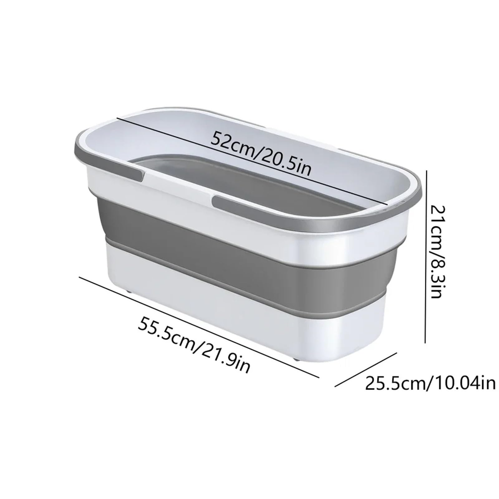 1 pièces Seau Pliable Portable Pliant lavabo de Voiture Lavage en Silicone Camping Maison vadrouille Nettoyage pour Les Voyages La Randonnée