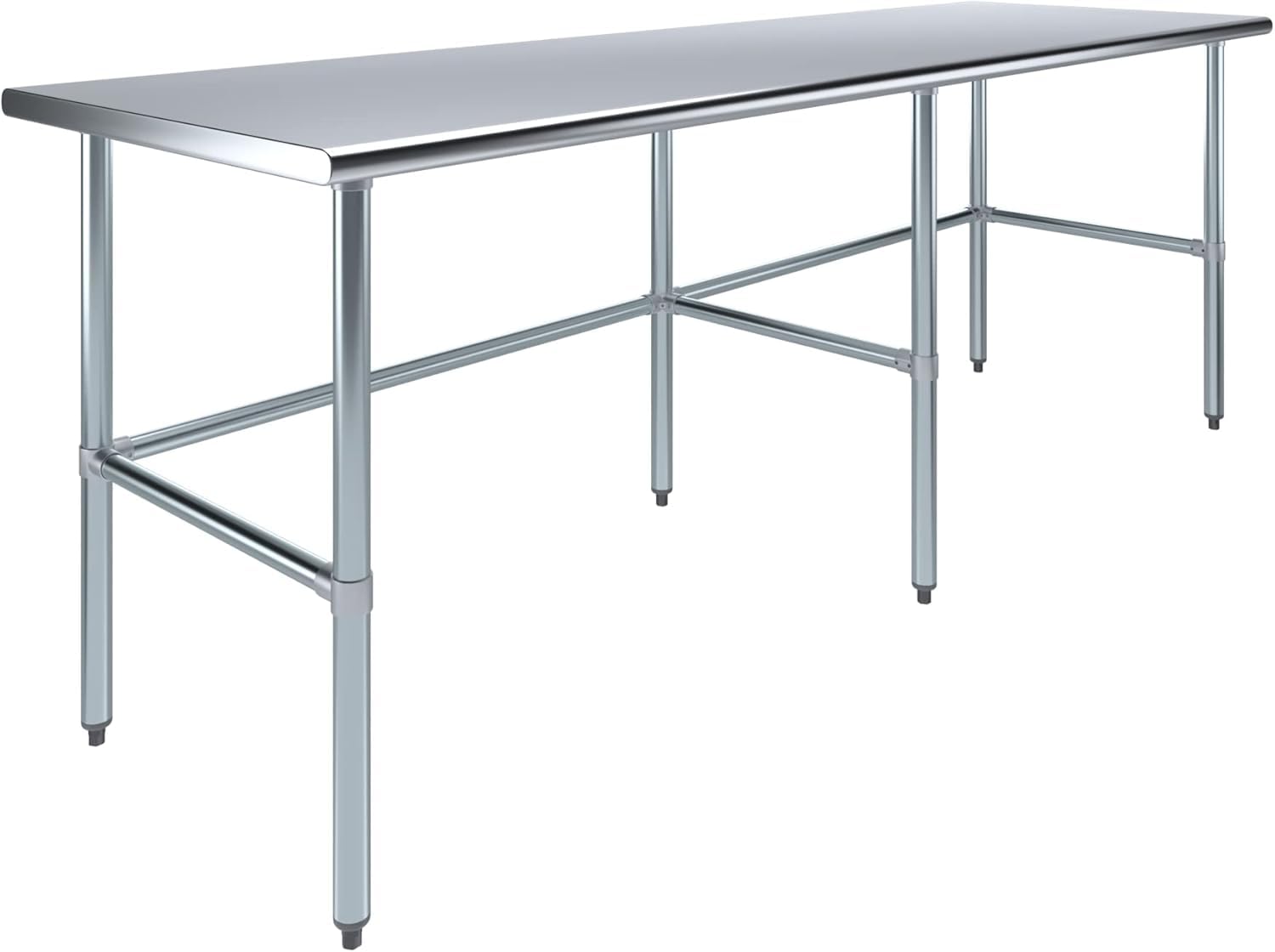 96" x 30" Open Base Work Table, 35" Tall, NSF