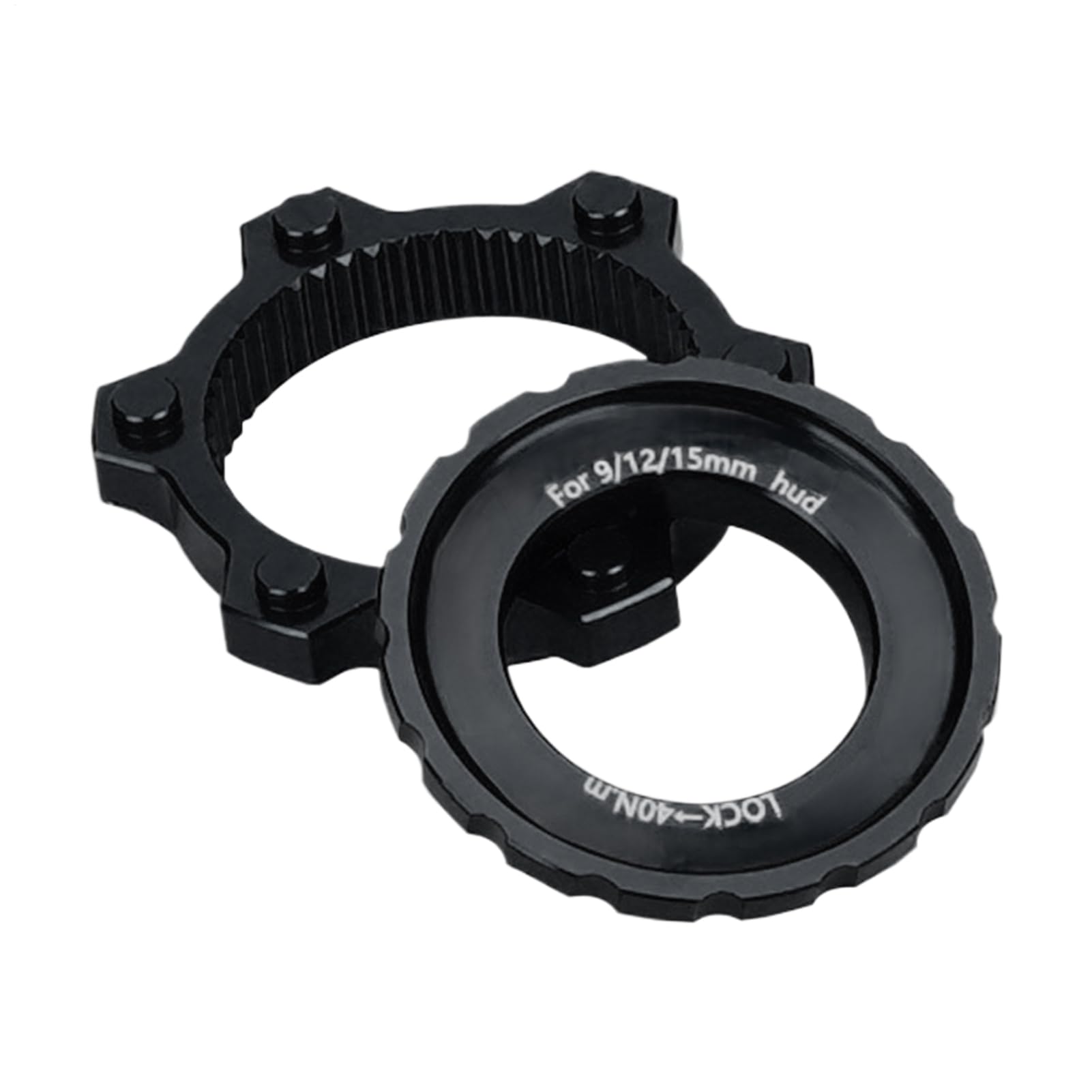 Xasbseulk Center Lock to 6 Hole Adapter - Bicycle Brake Discs | Cycling Outdoor Sports Equipment | Travel Workout Fitness Camping Adventure | Bicycle Disc Conversion Tool for Riders