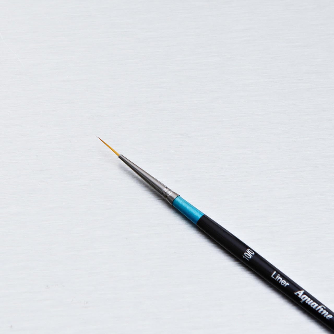Daler-Rowney Aquafine Watercolour Brush, Soft Synthetic Hair, Short Handle, Liner, 10/0