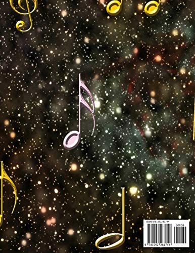 Write A Story Based On A Song: Blank Music Sheet Paper Journal - Music Manuscript Paper, Staff Paper, Musician Composition And Songwriting Notebook image 4