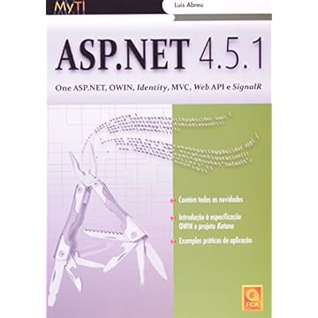 Capa do livro ASP.NET 4.5.1. One ASP.NET, Owin, Identity, MVC, Web API, e Signalir