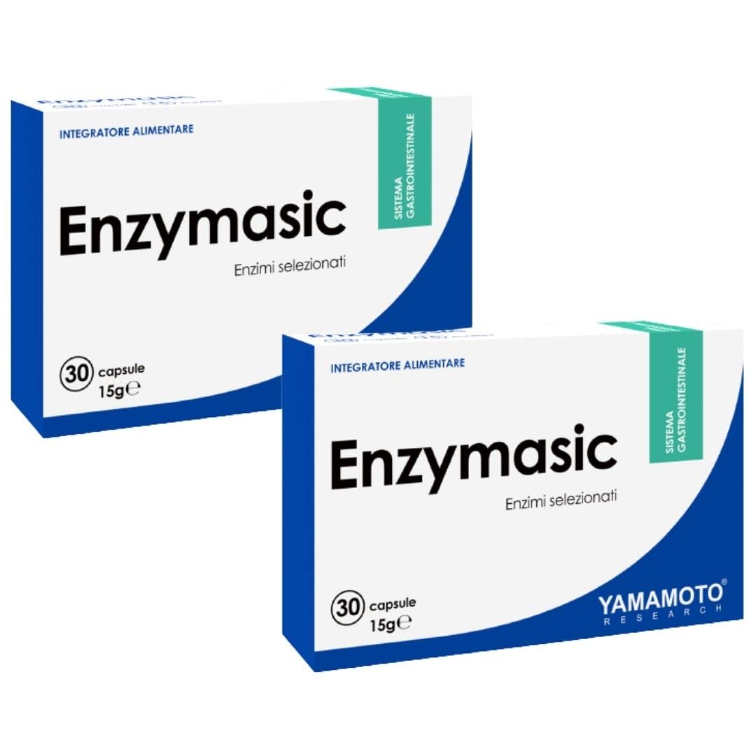 Yamamoto Research Integratore Alimentare Enzimi Selezionati - (60 Capsule - (2 confezioni))
