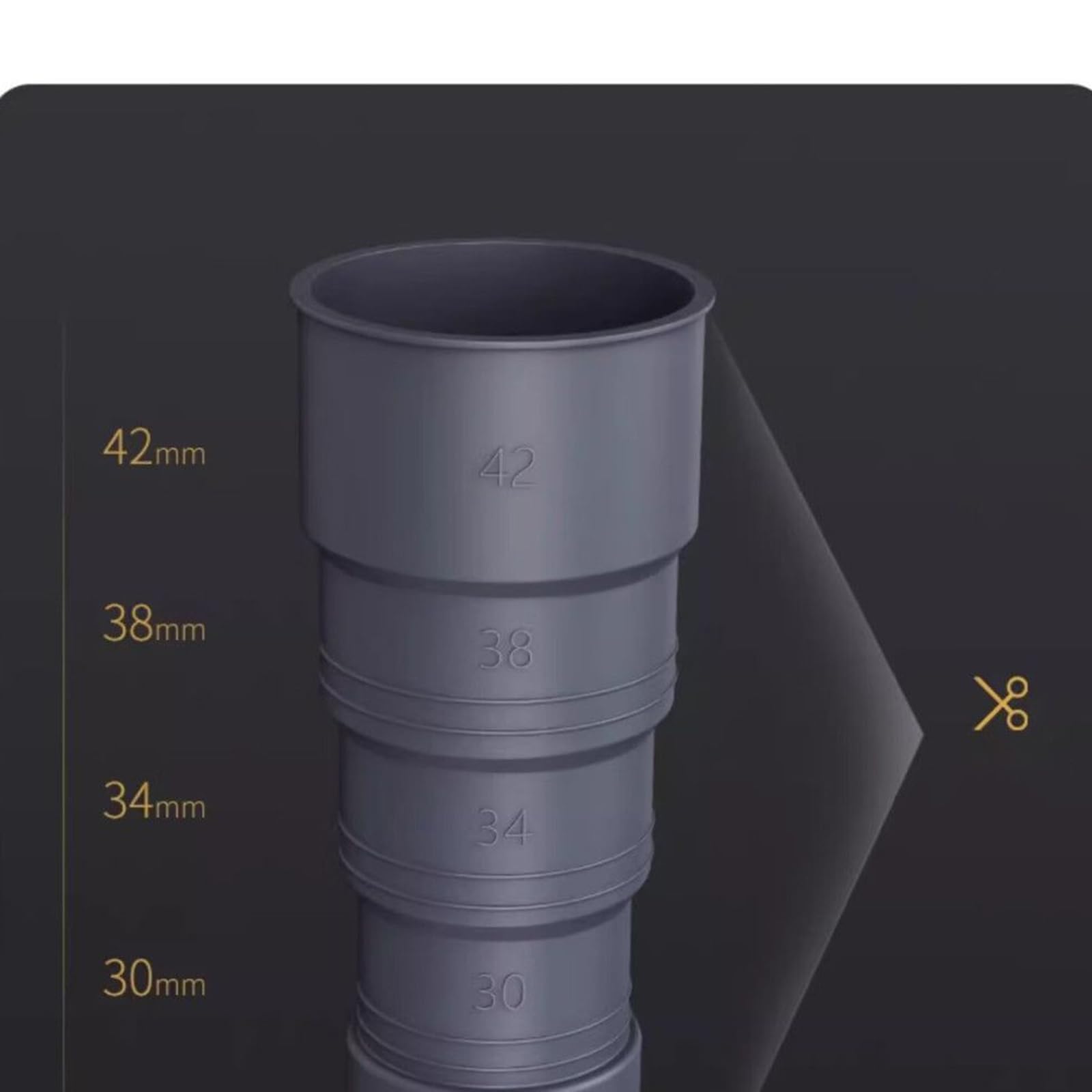 Anchira 10 FT Washing Machine Drain Hose, Flexible - View #9