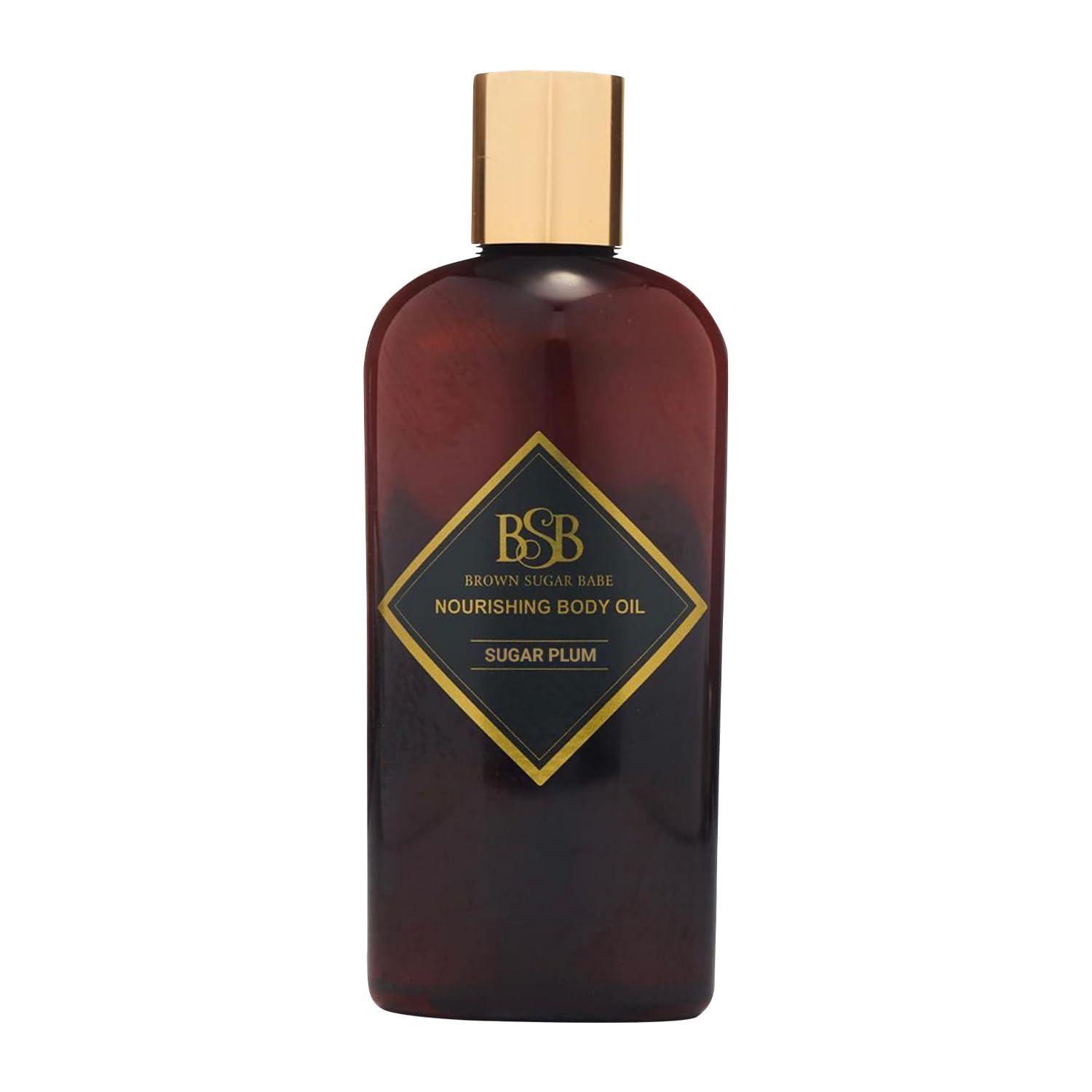 Brown Sugar BabeSugar Plum Body Oil, Nourishing Scented Oil for Women with Maple and Raspberry Perfume Oils, Skin Care, Paraben Free, Perfume Body-Oil, Made in USA