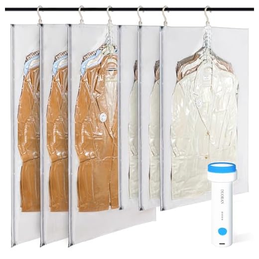 DUORAN Vacuum Storage Bags with Pump