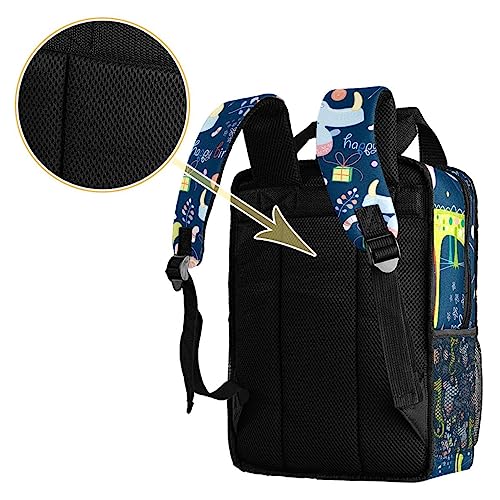 Sac à dos pour garçon multicolore confortable à bretelles - 4