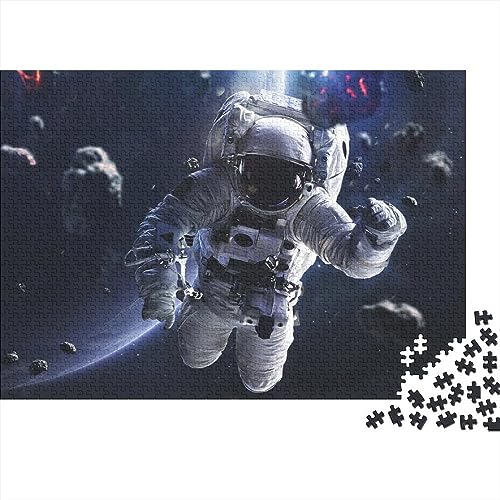 Puzzle 3D Astronaute Spatial Cadeau Unique Idéal pour Adulte Créatif 1000p