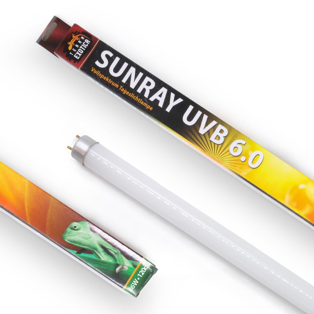 Terra Exotica Sunray UVB 6.0 - Leuchtstoffröhre mit erhöhter UV-B Abstrahlung (18, Watt)