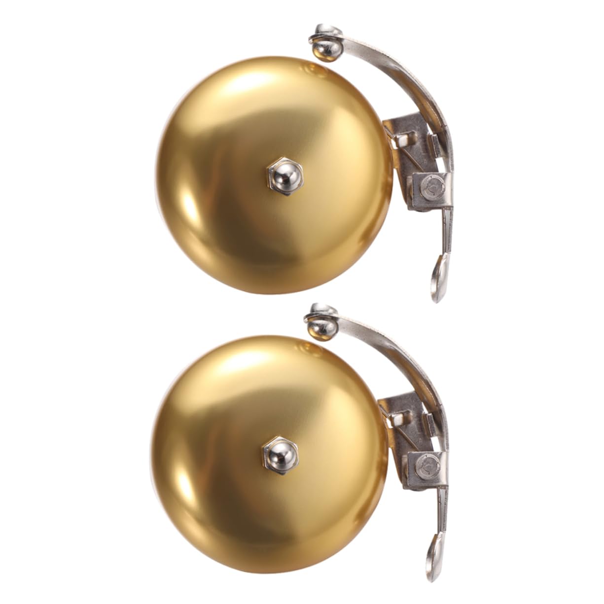 SUPVOX 2Pcs Retro Bicycle Bells for Mountain Bikes Stylish Alarm Warning Bells for Safe Cycling Easy to Install Use Loud Sound for Pedestrian Awareness