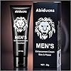 abiducns Crema per l'ingrandimento maschile, Crema per migliorare maschile, Più lungo, più forte,50g