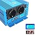 Cantonape 1500w/3000w Inversor de Corriente Onda Sinusoidal Pura ,Transformador de 12v a...