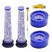 2 Pre y 2 Post Filtros de Accesorios para Dyson V7 V8 Animal y Absolute Cordless Vaccum Cleaner Repuestos