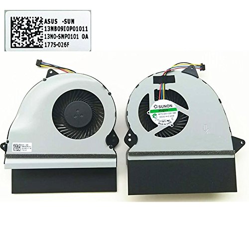 HK-part Replacement Fan for ASUS ZX50J GL552 GL552V GL552JX GL552VM Cpu Cooling Fan