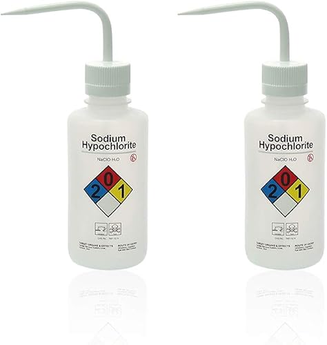 Miniatura 8 de 2pcs de botellas de lavado de seguridad, vol.16.9 fl oz 17oz, botella de lavado de acetona, material de LDPE, LVM004