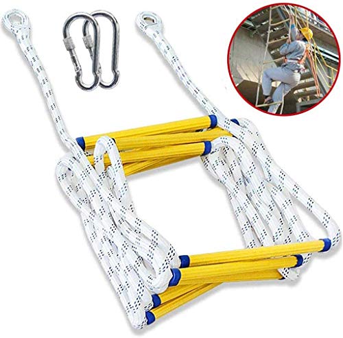 WEIFENG Escape Ladders for 2-8 Story Homes, Flame Resistant Emergency Fire Safety Evacuation