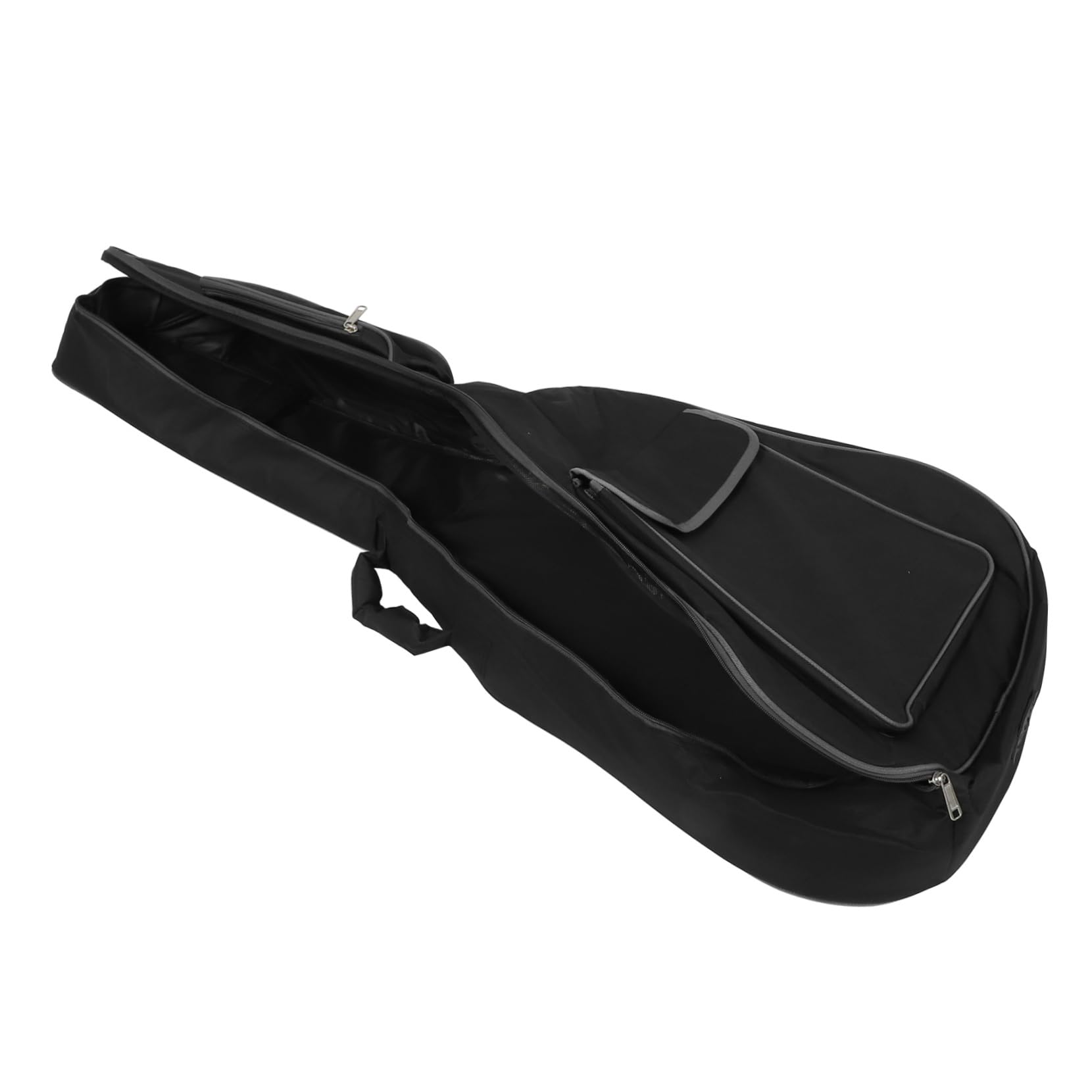 SHOWERORO Folk Guitar Bag 12mm Padding Electric Guitar Carry Bag Oxford Fabric Comfortable Straps Black