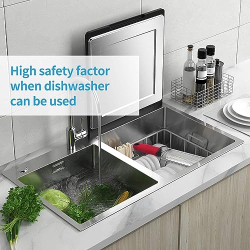Image of Lemon Zester & Cheese Grater - Cheese, Lemon, Ginger, Garlic, Vegetables, Fruits - Razor-Sharp Stainless Steel Blade Protective Cover, Dishwasher Safe 12 Inch Flat (Black)