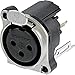 XLR Connectors 3P XLR FEM JK 1&3SEP (1 piece)