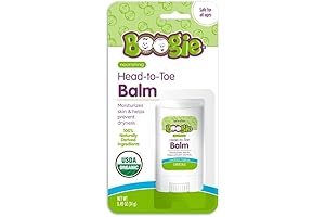 Boogie Wipes Baby Balm Stick for Toddlers - Moisturizing and Soothing Lip Balm