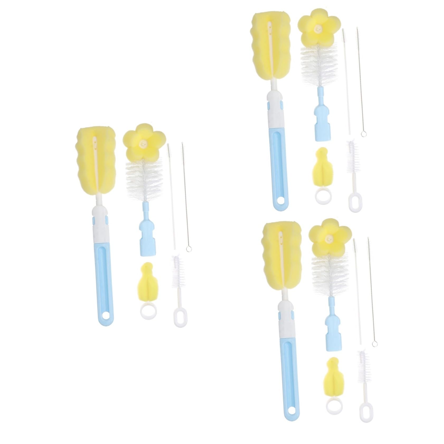 3sätze Portabler Milchflaschen-abtropfständer Multifunktionales Gestell Für Babyflaschen Platzsparend Leicht Zu Transportieren Mit Unabhängigen Abläufen Für Hygiene