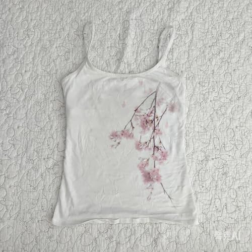 Y2k Aesthetic Cute Tee Vintage Street Women Graphic Kawaii Clothes Cutecore Slim Fit Crop Tops Camisole2