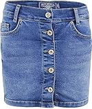 Blue Effect Mädchen Jeans Minirock mit Knopfleiste