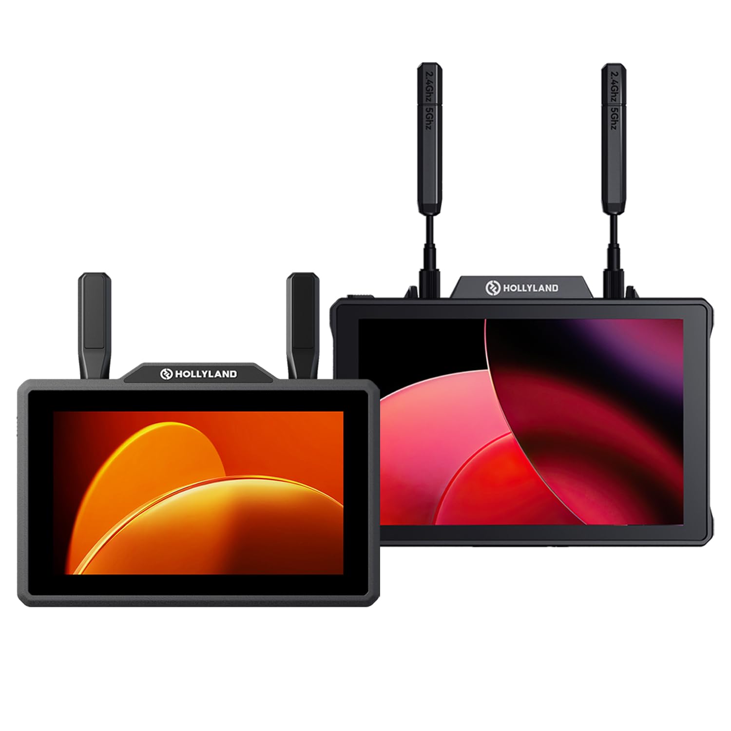 Hollyland Pyro 5 Wireless Transceiving Monitor & Pyro 7 Wireless Transceiving Monitor, Video Transmission & Monitoring 2 in 1