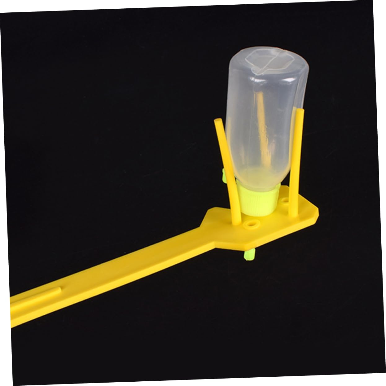 YARNOW Morsetto per Suini in Acciaio Inossidabile e Plastico 2 Pezzi Design Unico Utilizzo Professionale e Pratico per Allevamenti Suini