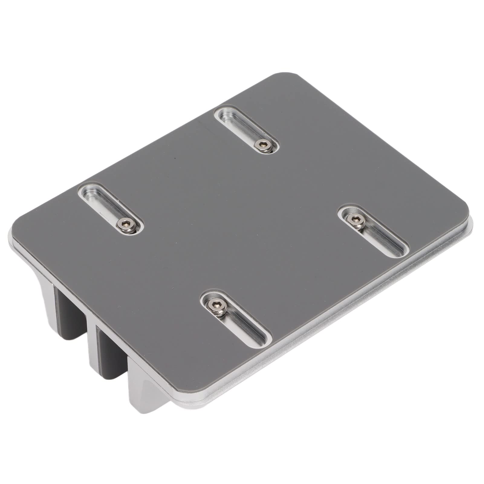 Supporto per laptop verticale 2 slot in alluminio supporto per laptop regolabile per tablet desktop per ufficio