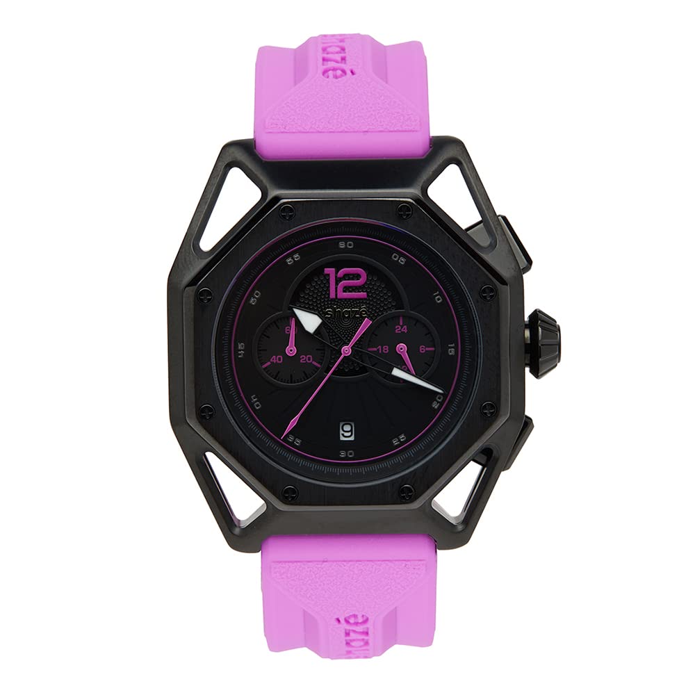 Shaze Aero Weekend Men | Mens Watch | Water Resistant | Mineral Glass | Watch | Color - Purple (B0C6GZ68TR) Amazon Price History, Amazon Price Tracker