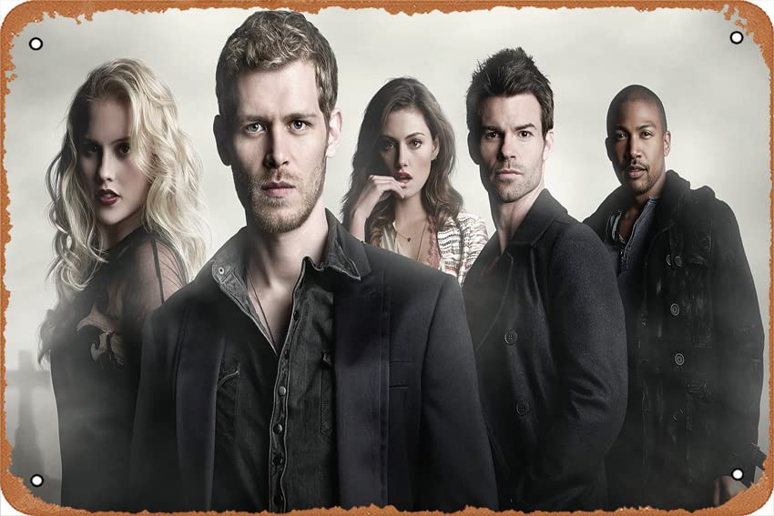 Tv Show, The Originals Poster Metal Tin Sign Vintage Chic Art Decoration Wall Art Print Poster Wall Decoration 8x12 inch