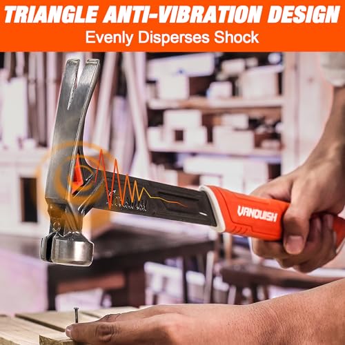 VANQUISH 11oz Titanium Framing Hammer